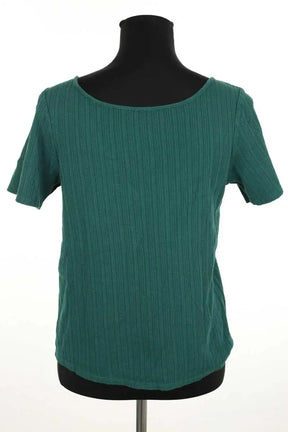 Top Sézane Vert en Coton