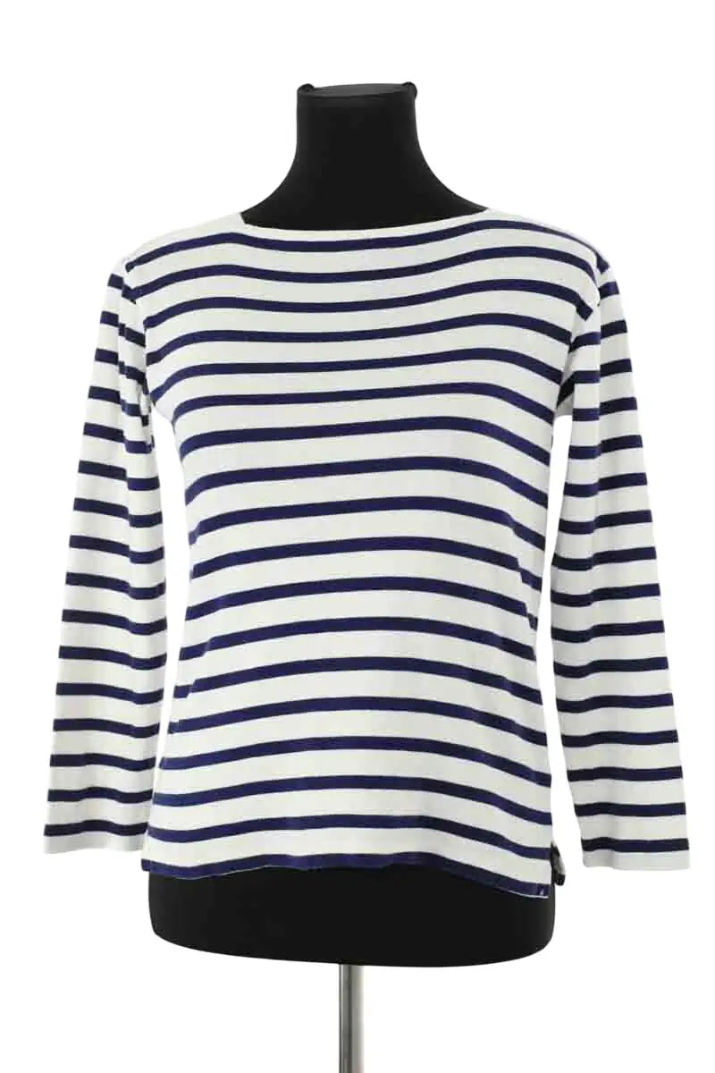Top Soeur Blanc en Coton, taille XS - Seconde Main