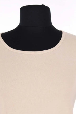Top Sonia Rykiel Beige en Coton