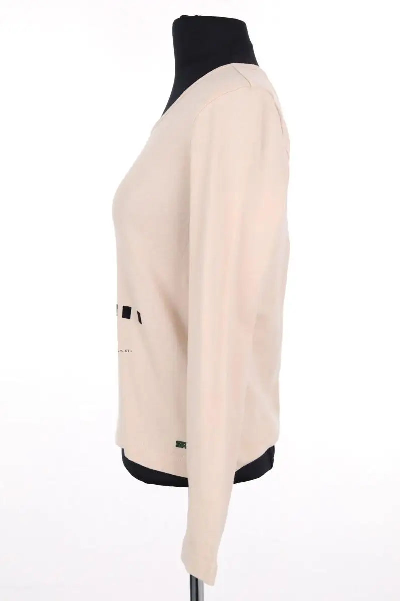 Top Sonia Rykiel Beige en Coton