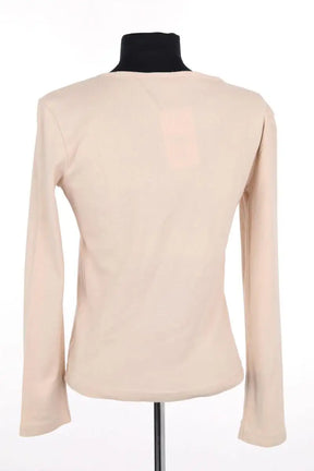 Top Sonia Rykiel Beige en Coton