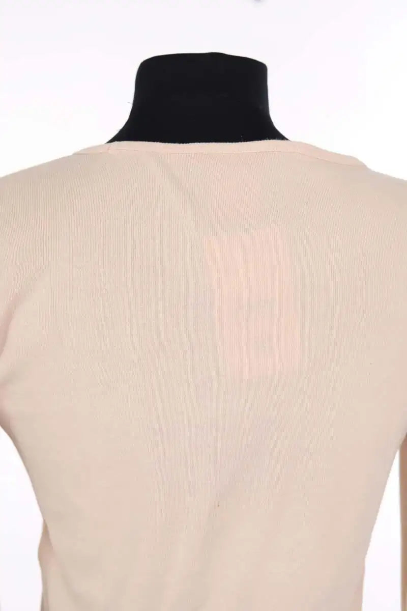 Top Sonia Rykiel Beige en Coton