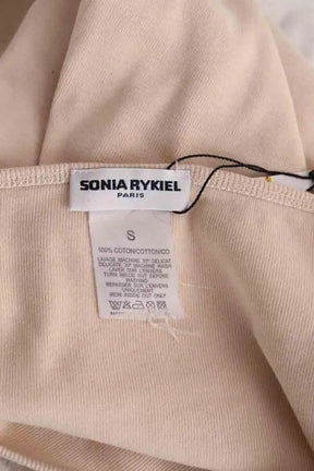 Top Sonia Rykiel Beige en Coton