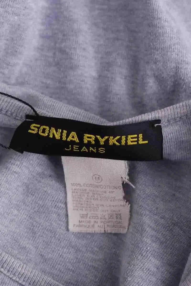 Top Sonia Rykiel Gris en Coton