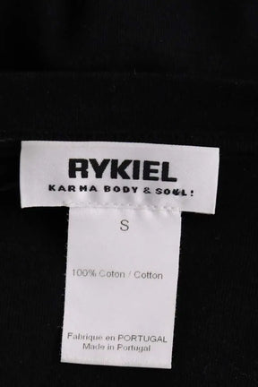 Top Sonia Rykiel Noir en Coton