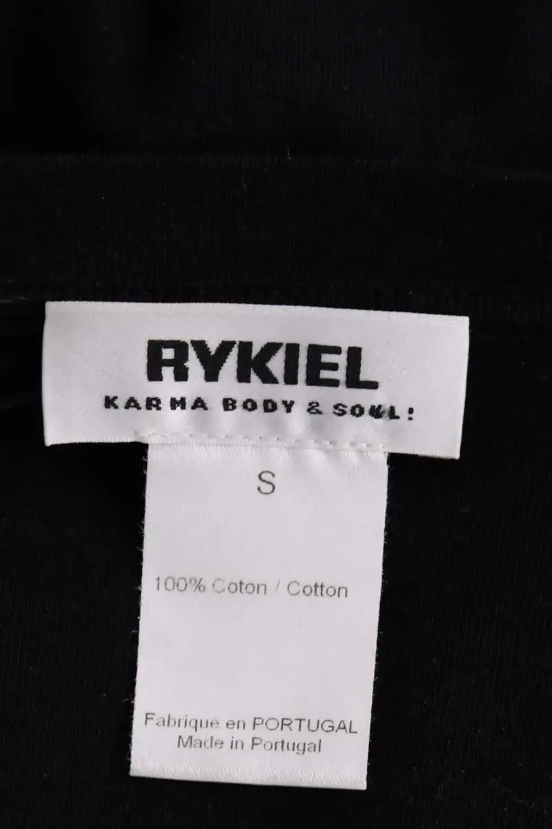 Top Sonia Rykiel Noir en Coton