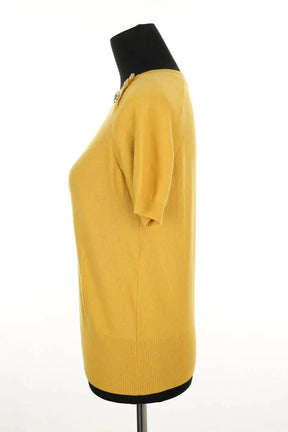 Top Tara Jarmon Jaune en Laine