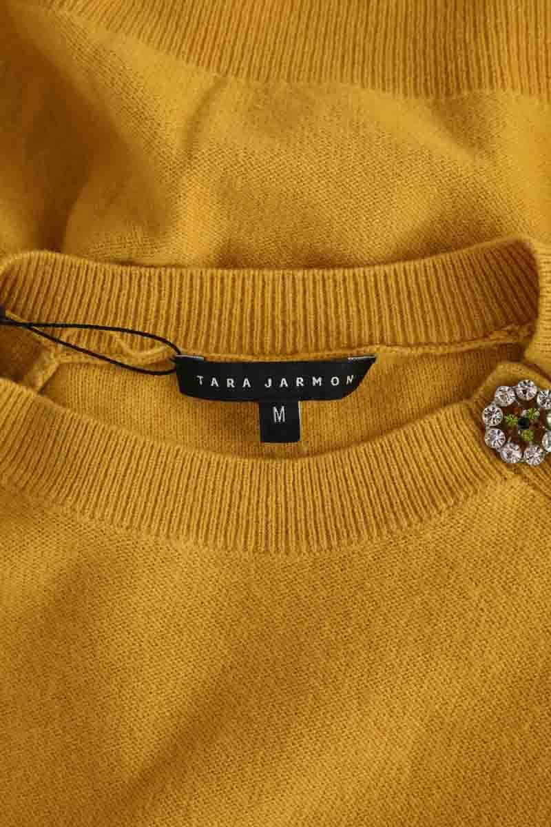 Top Tara Jarmon Jaune en Laine