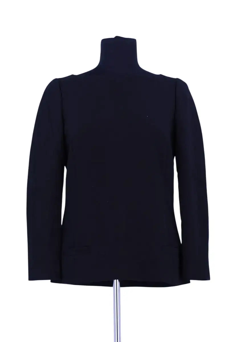 Top Tara Jarmon Noir en Viscose, taille M - Seconde Main