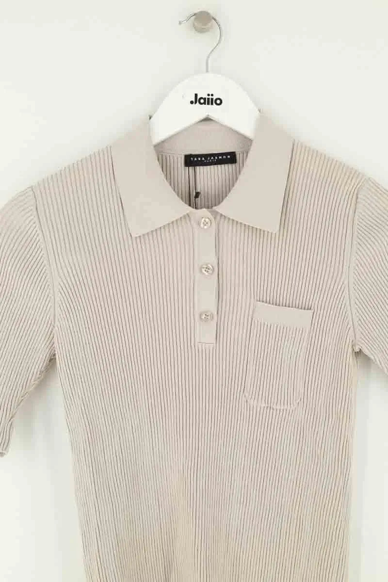 Top Tara Jarmon Pam Gris en Viscose
