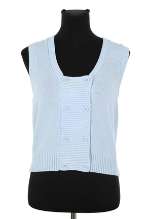 Top The Tiny Big Sister Bleu en Coton, taille L - Seconde Main