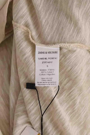 Top Zadig & Voltaire Beige en Coton