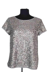 Top Zadig & Voltaire Gris en Synthétique, taille S - Seconde Main