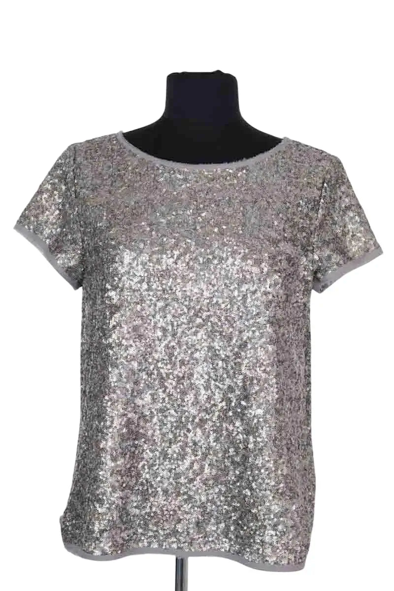 Top Zadig & Voltaire Gris en Synthétique, taille S - Seconde Main