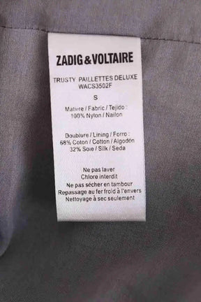 Top Zadig & Voltaire Gris en Synthétique