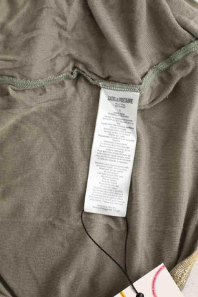 Top Zadig & Voltaire Kaki en Synthétique