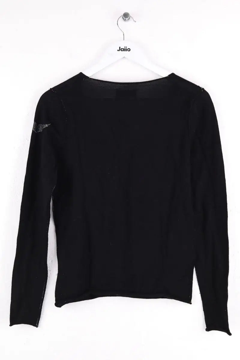 Top Zadig & Voltaire Noir en Laine