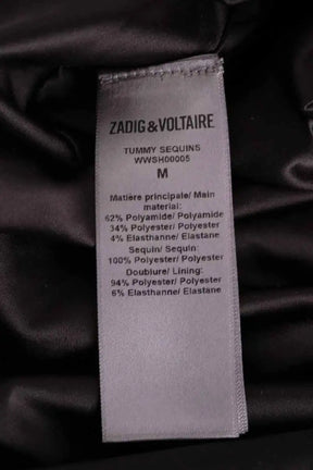 Top Zadig & Voltaire Noir en Synthétique