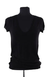 Top Zadig & Voltaire Noir en Viscose, taille S - Seconde Main