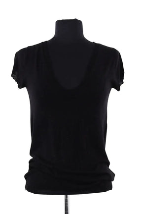 Top Zadig & Voltaire Noir en Viscose, taille S - Seconde Main