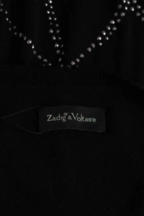 Top Zadig & Voltaire Noir en Viscose