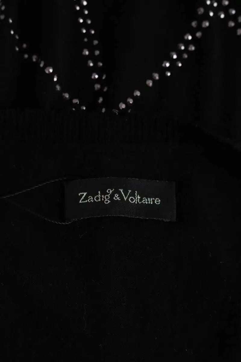 Top Zadig & Voltaire Noir en Viscose