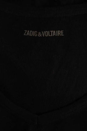 Top Zadig & Voltaire Noir en Viscose