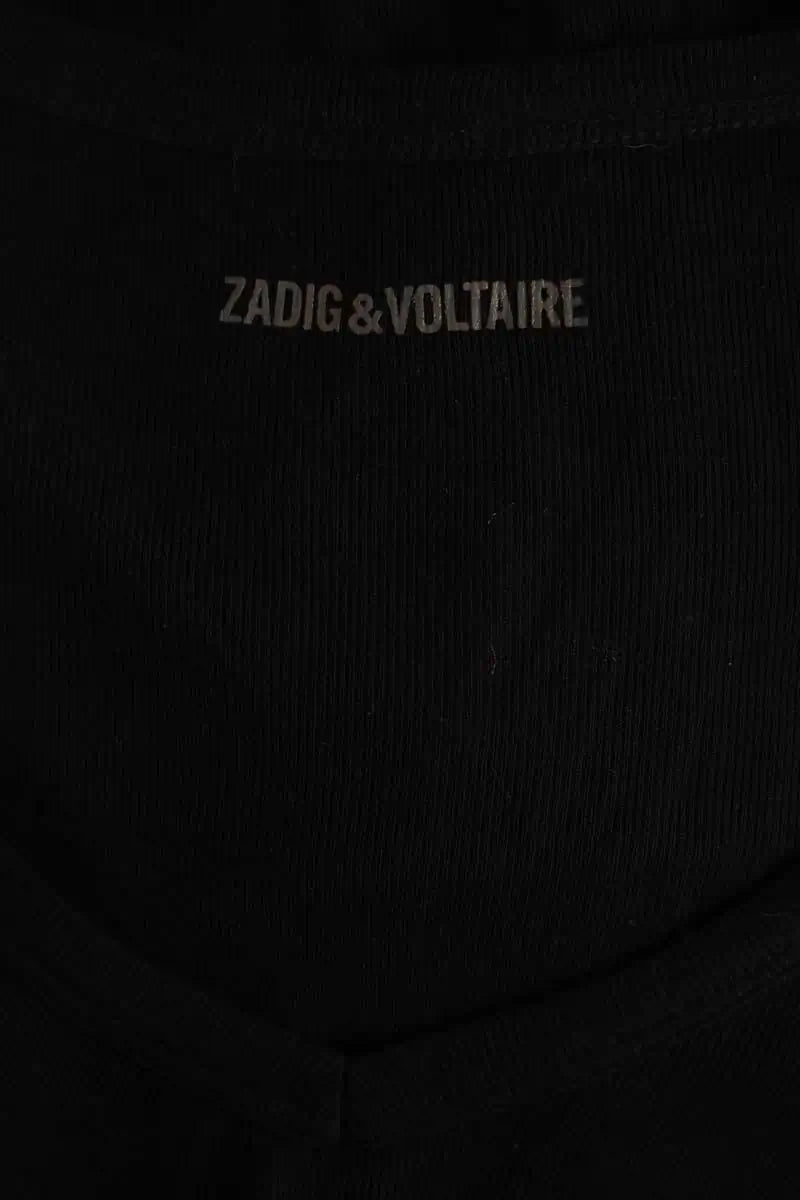 Top Zadig & Voltaire Noir en Viscose