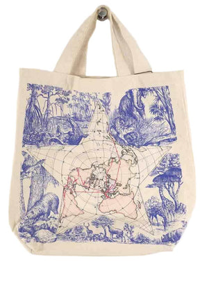 Totebag Dior Multicolore en Coton - Seconde Main