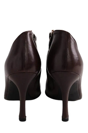 Boots Sergio Rossi Marron en Cuir