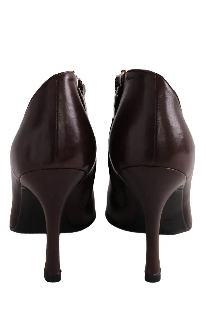 Boots Sergio Rossi Marron en Cuir