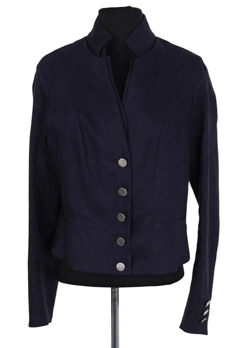 Veste Celine Bleu en Laine, taille S - Seconde Main