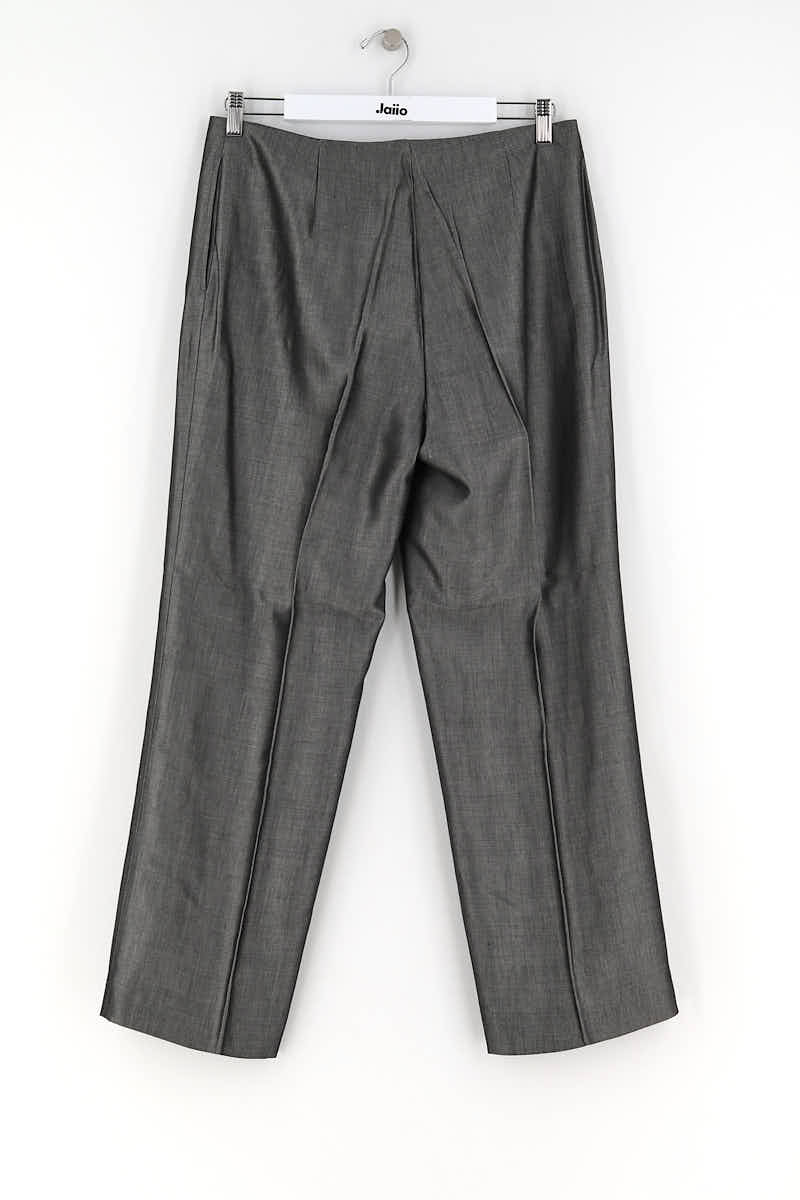 Pantalon droit Elie Tahari  Gris