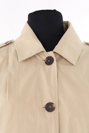 Trench-coat American Vintage Beige en Coton