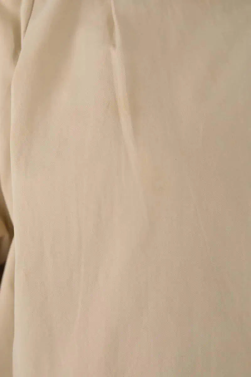 Trench-coat American Vintage Beige en Coton