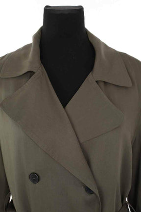 Trench-coat Bash Kaki en Synthétique