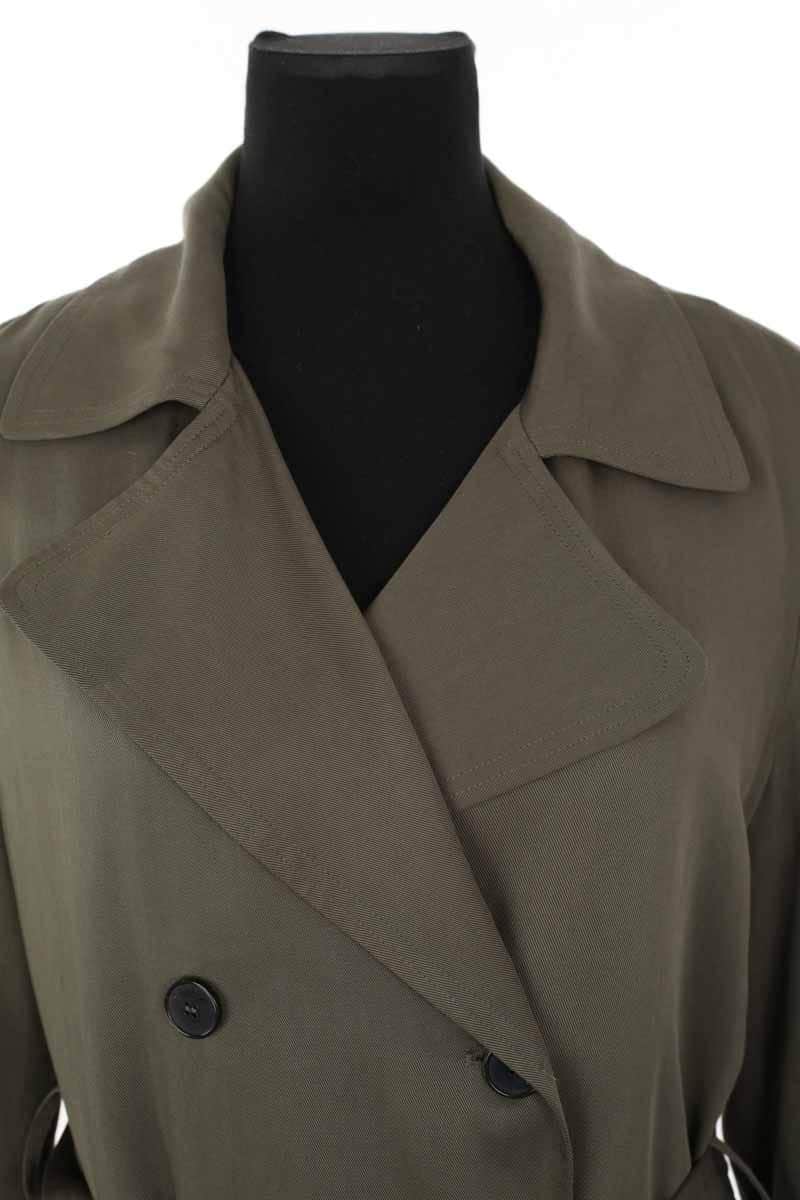 Trench-coat Bash Kaki en Synthétique