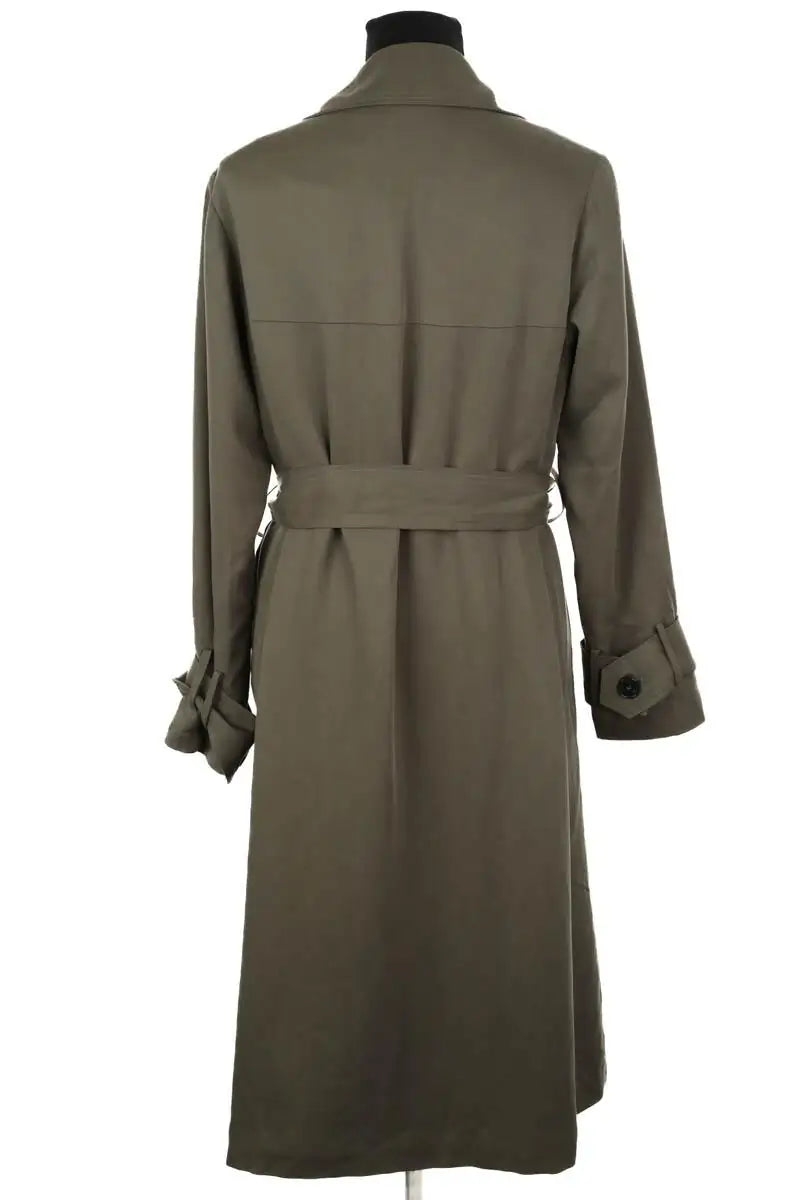 Trench-coat Bash Kaki en Synthétique