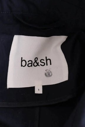 Trench-coat Ba&Sh Marine en Synthétique