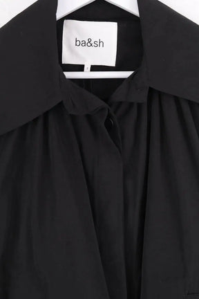 Trench-coat Ba&Sh Noir en Coton
