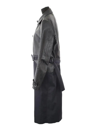 Trench-coat Bottega Veneta Noir en Cuir