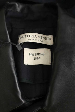Trench-coat Bottega Veneta Noir en Cuir