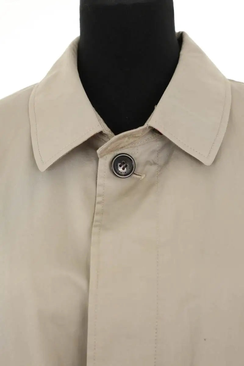 Trench-coat Burberry Beige en Coton