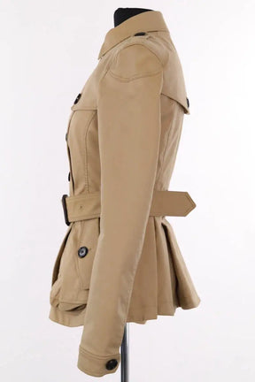 Trench-coat Burberry Beige en Coton