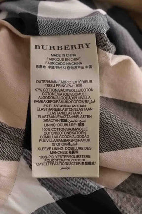 Trench-coat Burberry Beige en Coton