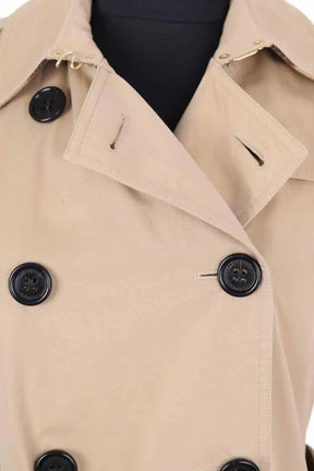 Trench-coat Burberry Beige en Coton