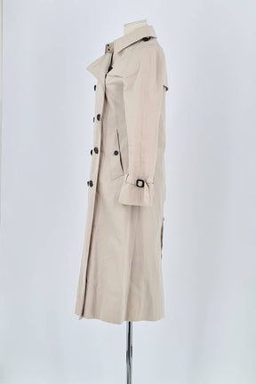 Trench-coat Burberry Beige en Coton