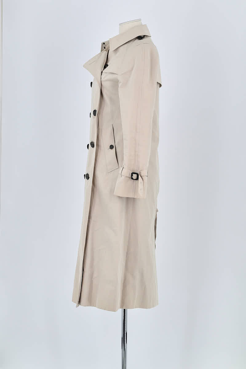 Trench-coat Burberry Beige en Coton