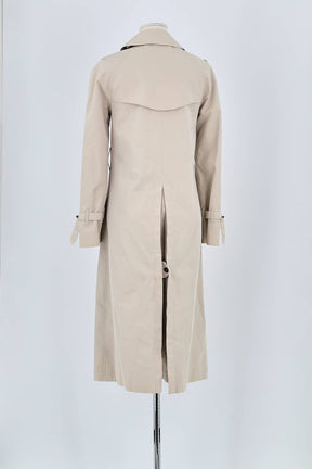 Trench-coat Burberry Beige en Coton