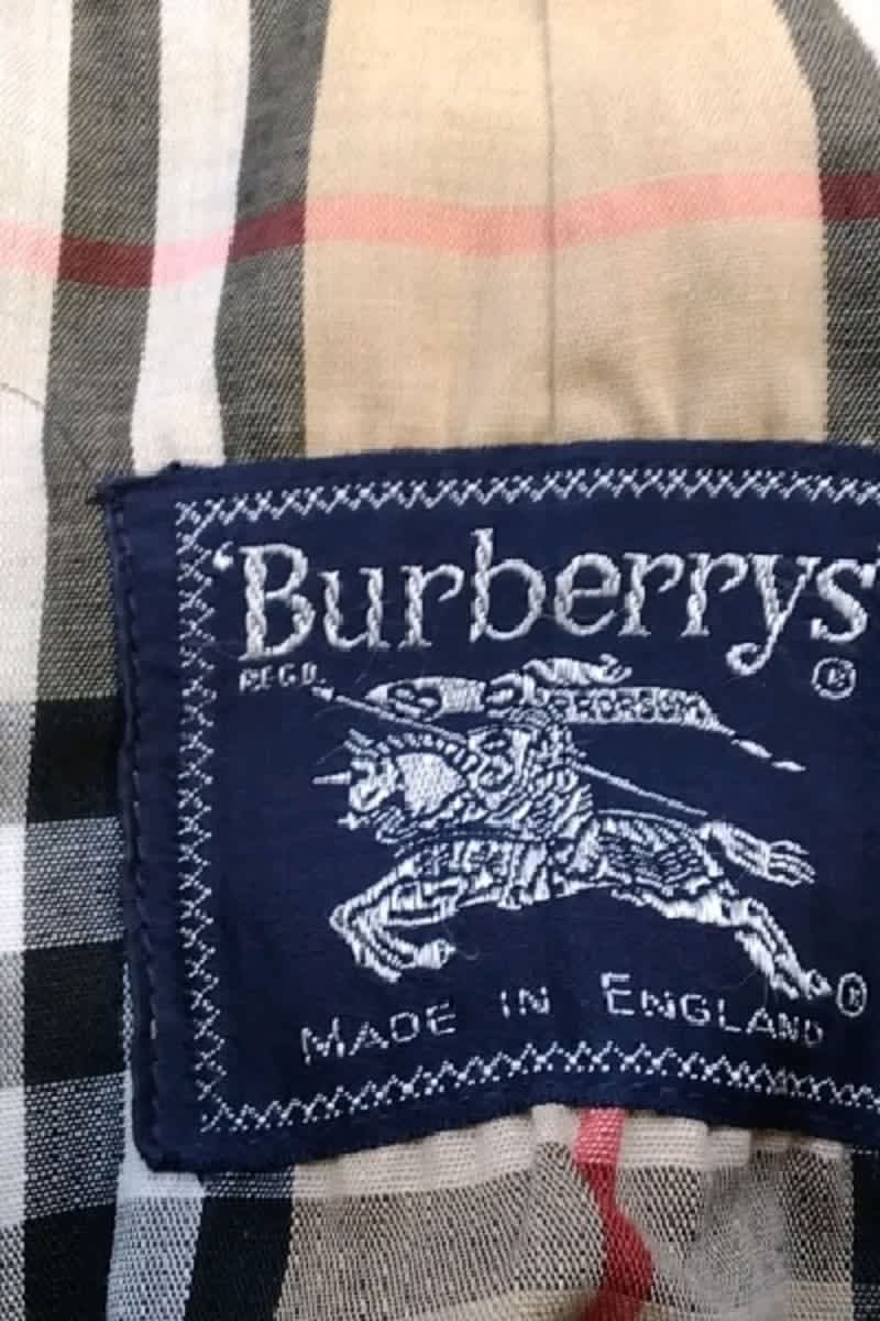 Trench-coat Burberry Beige en Polyester